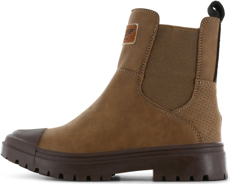 Shoesme Enkelboots Meisjes jongens Cognac Leer