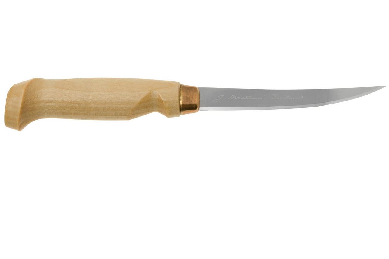 Marttiini Classic Filletting Knife 10, 610010, roestvast staal, berkenhout, fileermes