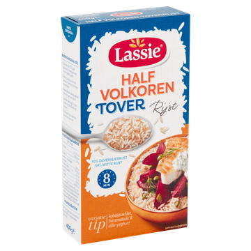 Lassie Tover Zilver Rijst 400 g