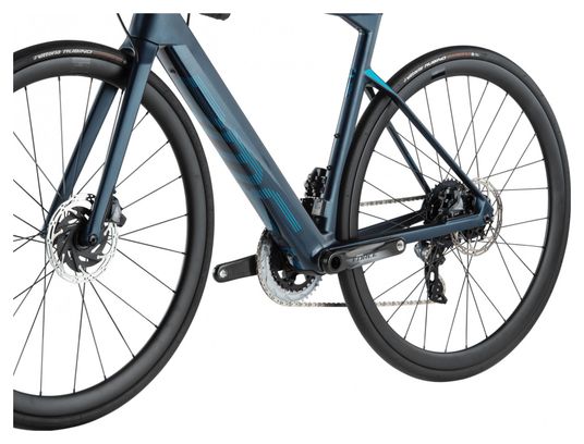Vélo de Route Électrique BMC Roadmachine AMP One Sram Force eTap AXS 12V 350 Wh 700 mm Bleu Petrol Turquoise