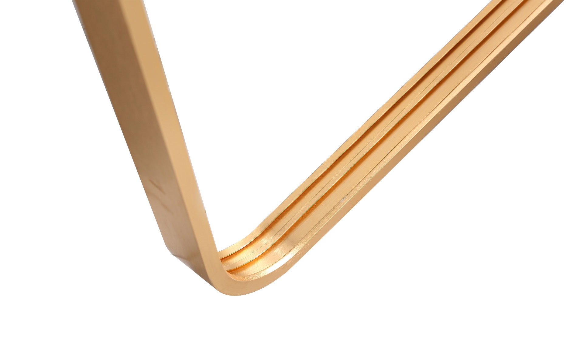 Standspiegel 48 x 160 cm gold