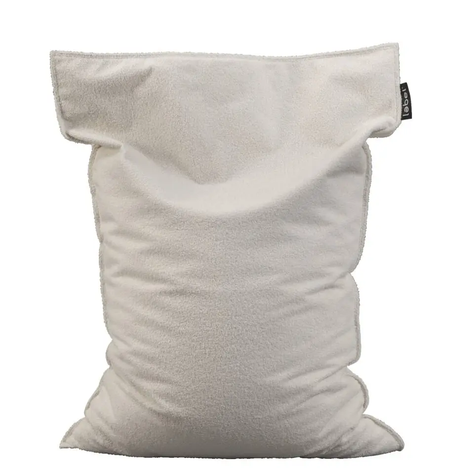 Lebel zitzak Teddy - off-white - 100x150 cm