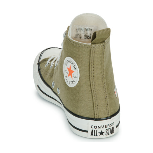 Converse - CHUCK TAYLOR ALL STAR - Kaki / Blanc