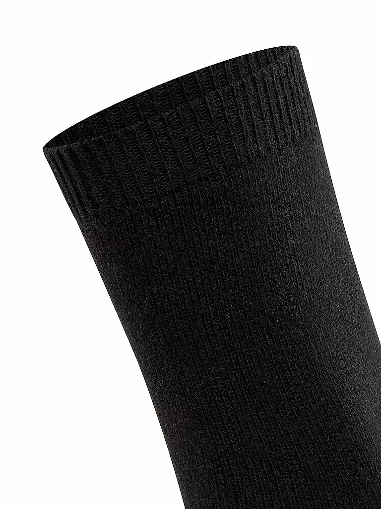 FALKE Socken COSY WOOL black schwarz