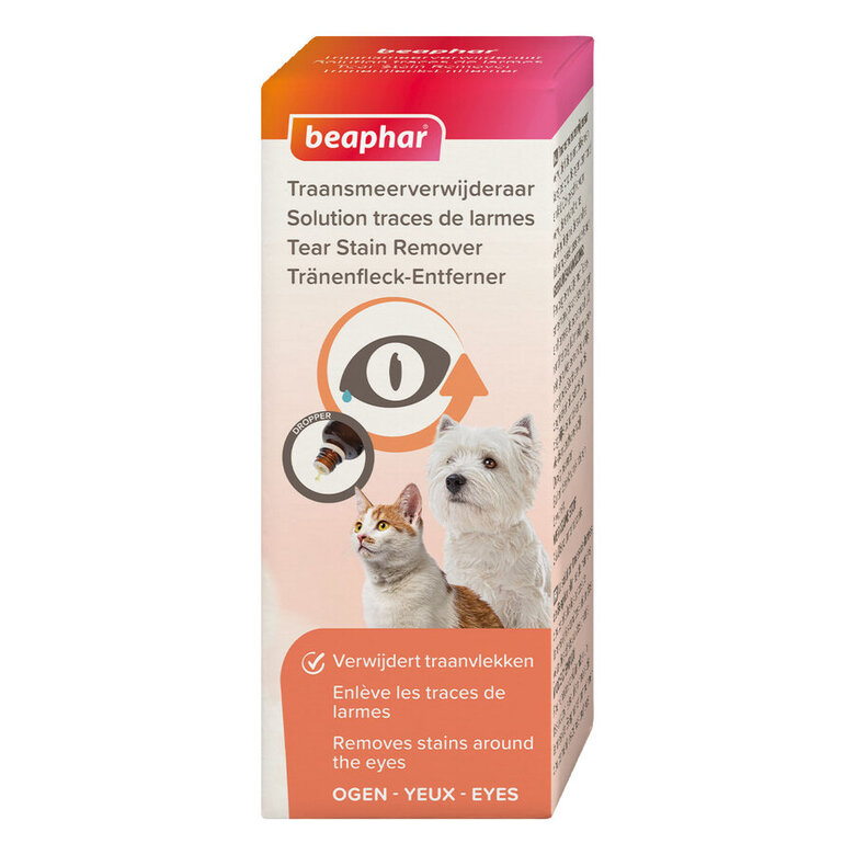 Beaphar Limpador de Manchas de Lágrimas para Cães e Gatos