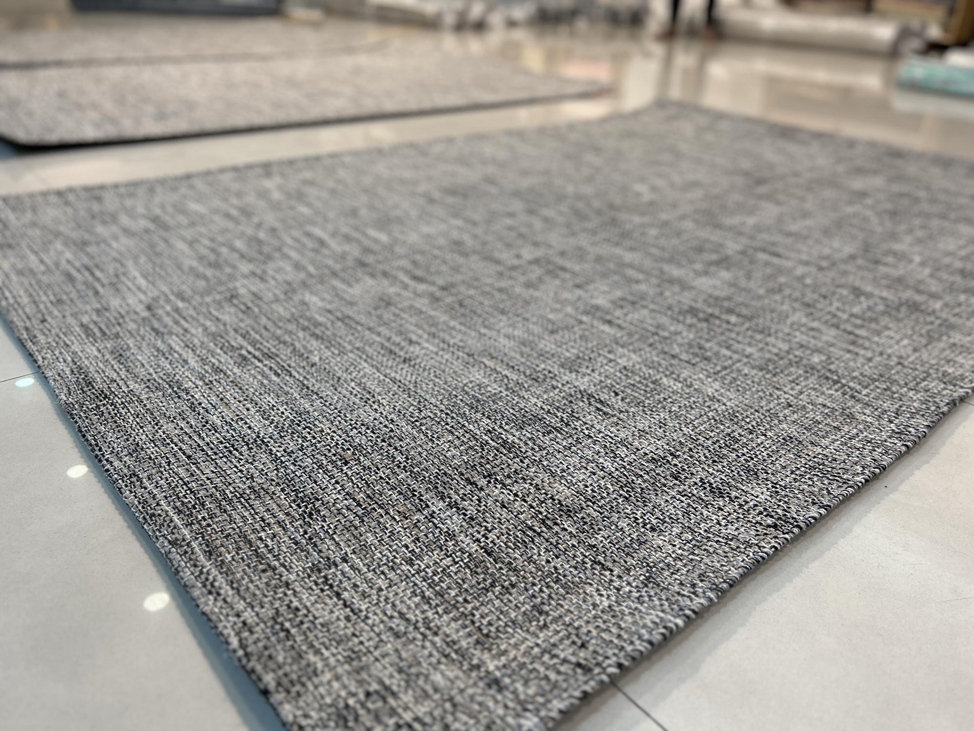 Teppich 'Shruti', grau meliert, B 200 cm, L 140 cm von fischer's lagerhaus