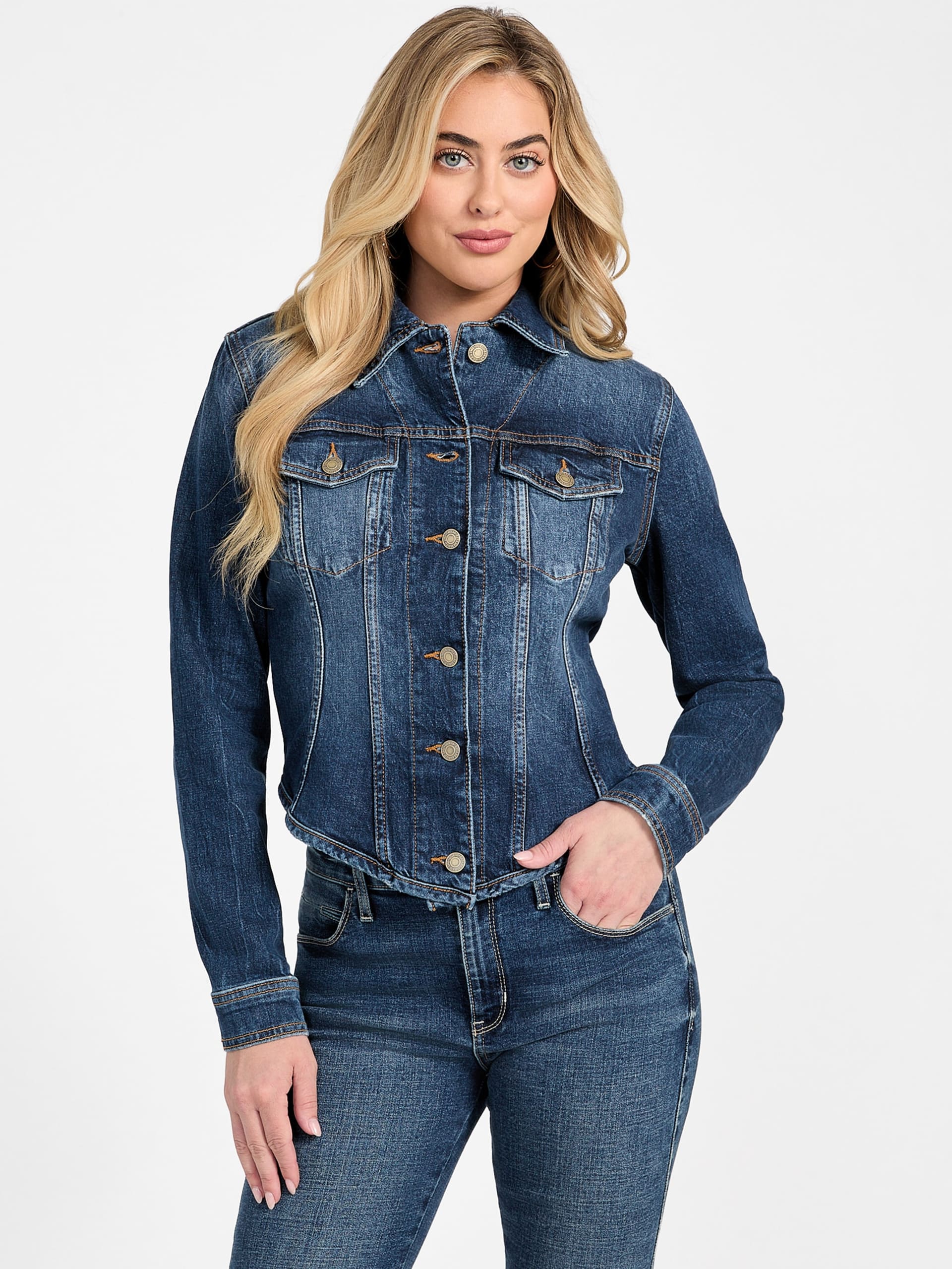 Jaqueta jeans ecológica Annalise