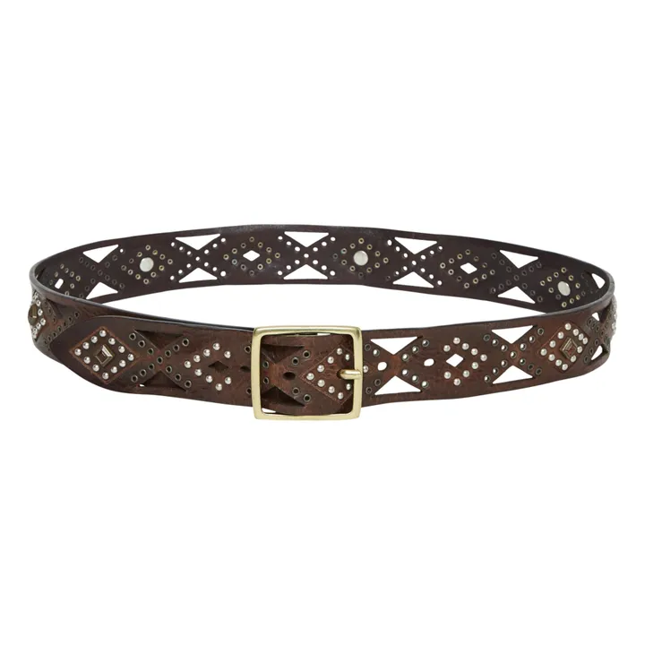 Post and Co Ceinture N°10062 | Marron