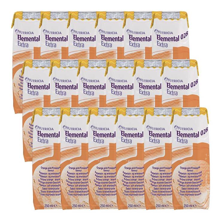 Elemental 028 Orange Ananas flüssig, 18X250 ml
