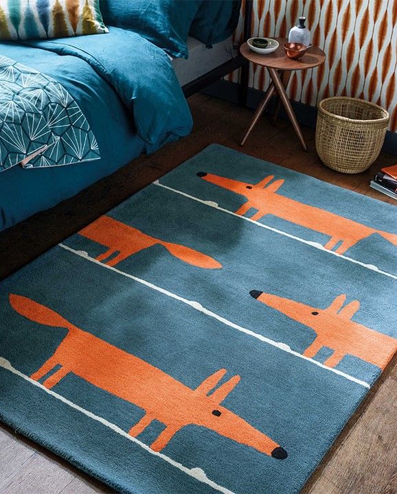 Vloerkleed 25318 mr Fox  | Scion Rug Collection