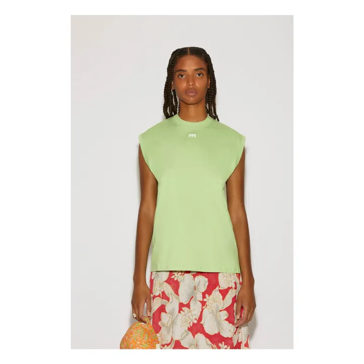 Roseanna T-shirt Fewrr Jersey Coton Bio | Vert Jade