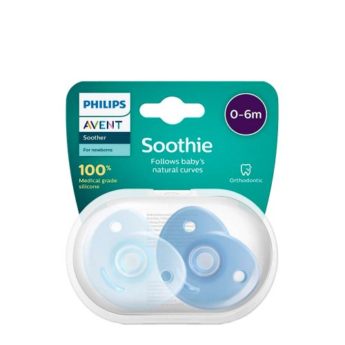 Philips Avent Soothie Chupeta Azul 0-6m Duo