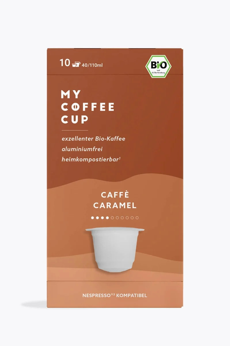 My Coffee Cup Caffe Caramel Bio 10 Kapseln Nespresso® kompatibel