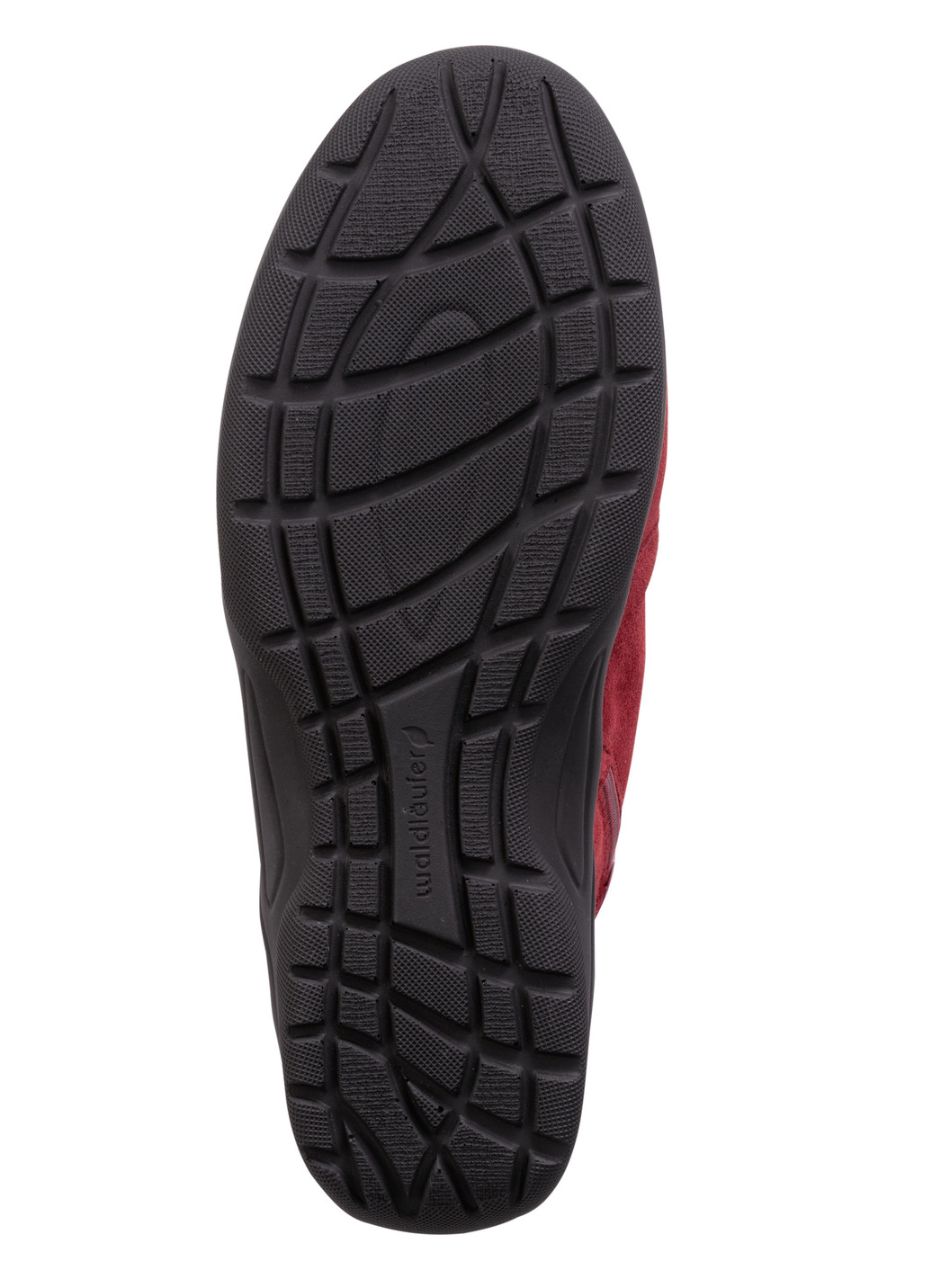 Waldläufer Schnür-Bootie aus weichem Veloursleder