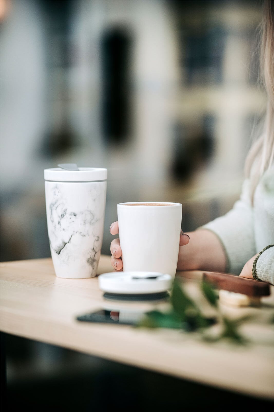 like. Becher COFFEE TO GO 290 ml weiß