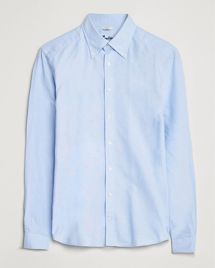 Stenströms Slimline Oxford Shirt Light Blue