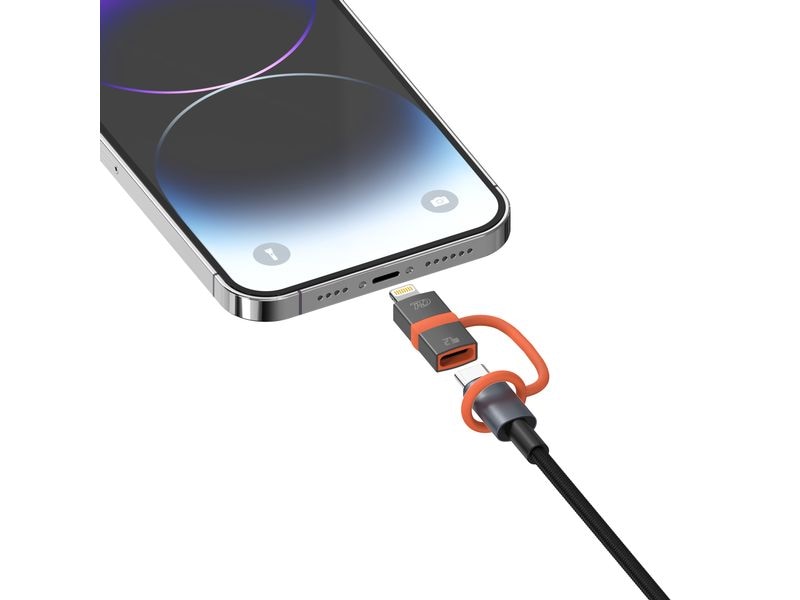 4smarts Adapter USB-C auf Lightning 2er Set USB-C auf Lightning Adapter mit 27 W PowerDelivery 2er Set