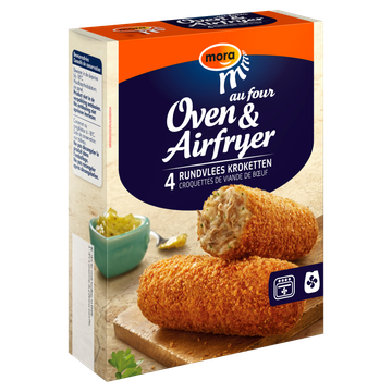 Mora Oven & Airfryer Rundvlees Kroketten 4 x 80 g