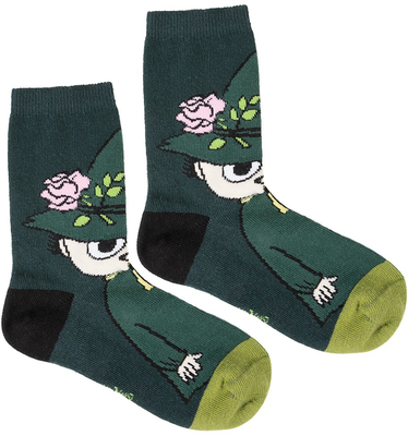 Mummitrollet Snufkin Sokker, Grønn
