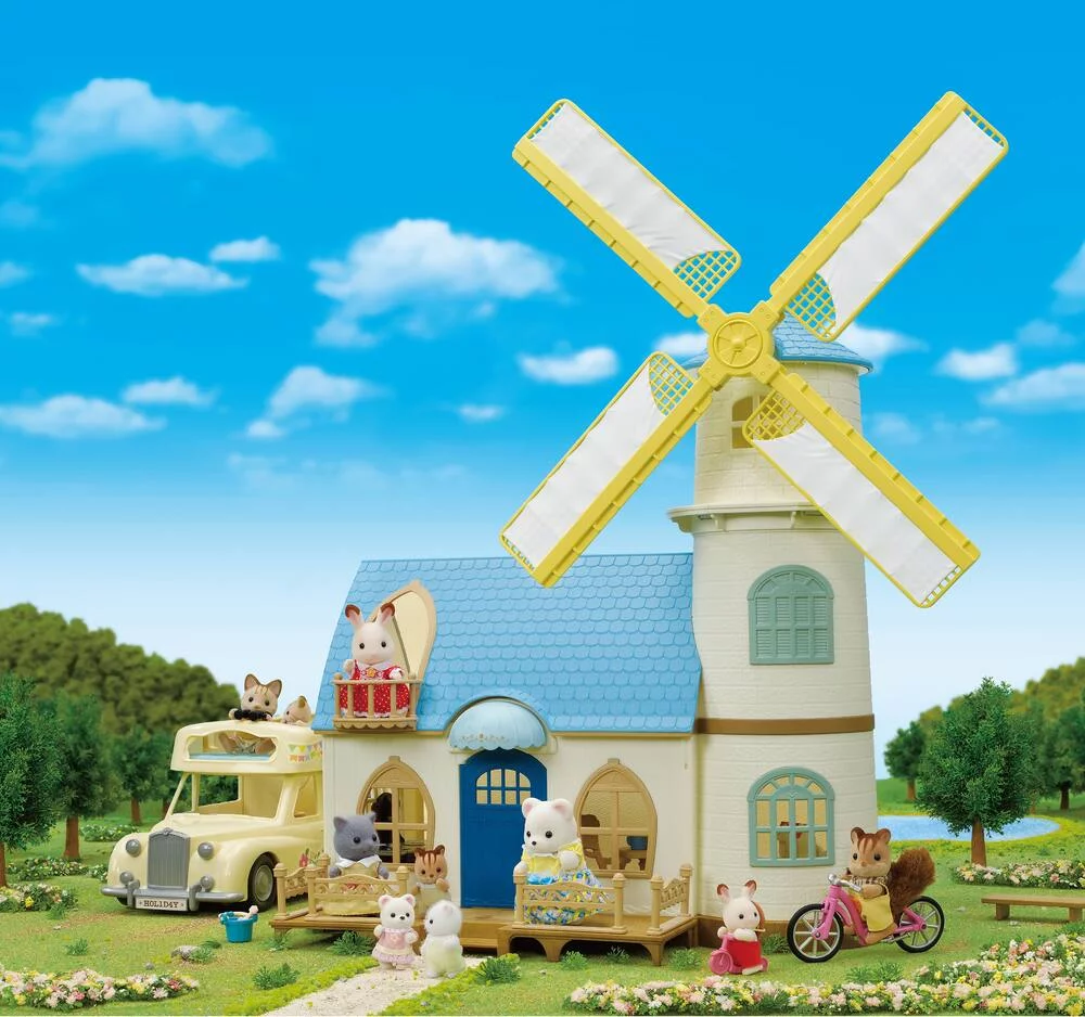 LE GRAND MOULIN A VENT SYLVANIAN BATIMENTS