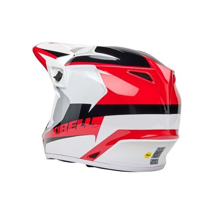 Casque cross Bell MX-9 MIPS RIFT 2025 - Rouge