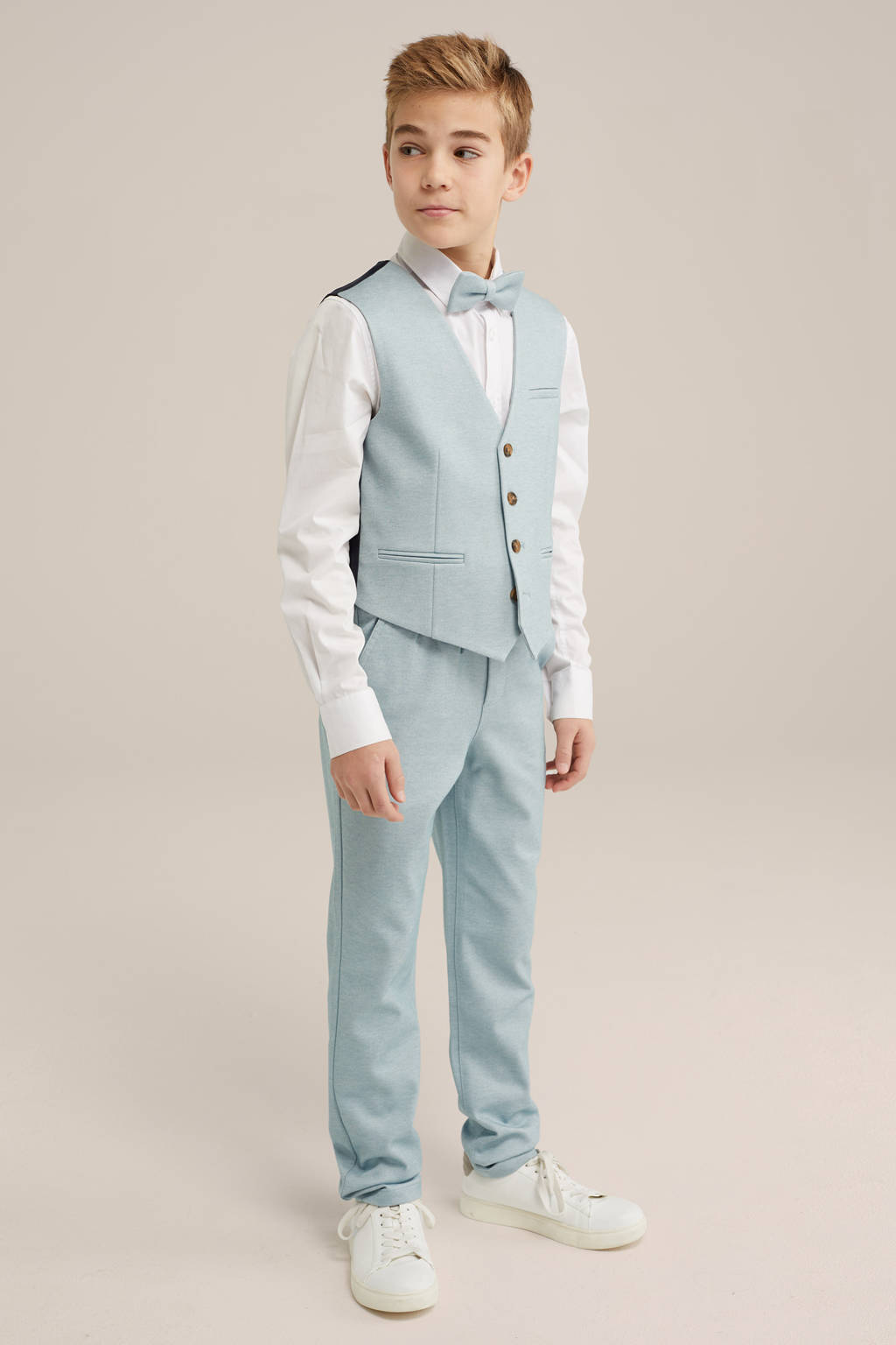 WE Fashion gilet lichtgroen