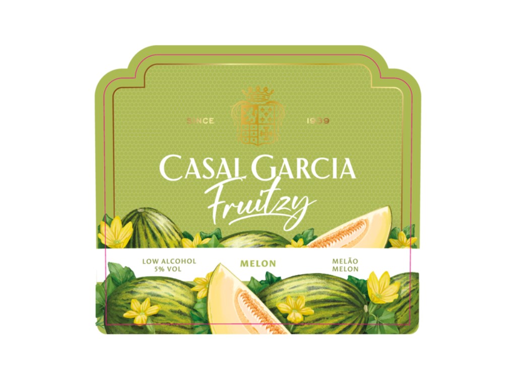 ESPUMANTE CASAL GARCIA FRUITZY MELÃO 0.75L