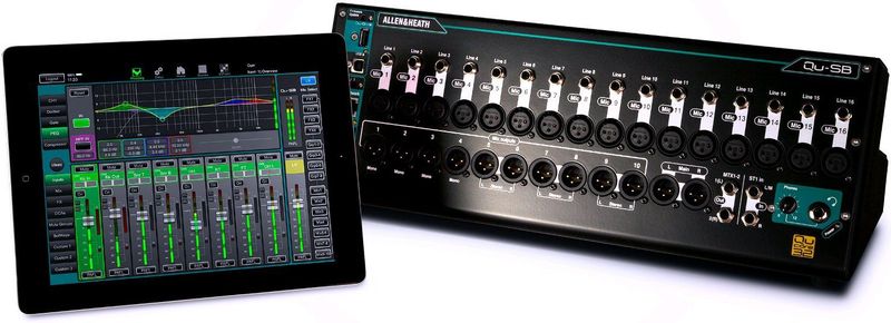 Allen & Heath - QU-SB - Digitale Mixer - 18 Ingangen - 14 Uitgangen