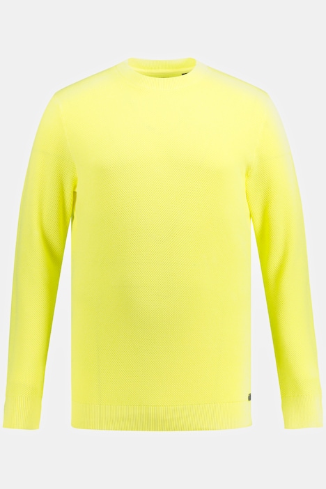 Pullover, Strukturstrick, Vintage Look, Rundhals