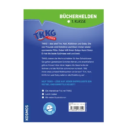 KOSMOS TKKG Junior Bücherhelden 1. Klasse rettet Weihnachten
