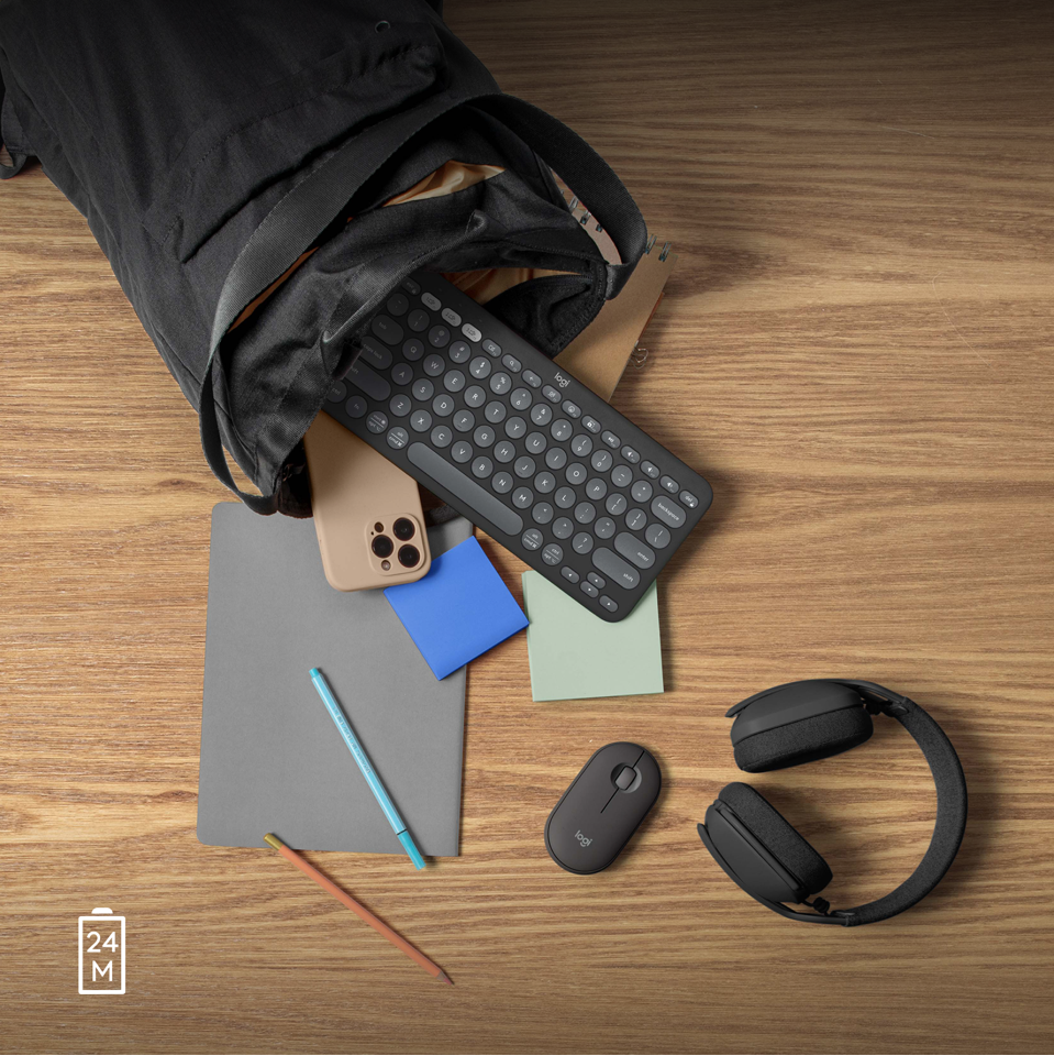 Logitech - Pebble Mouse 2 - M350s