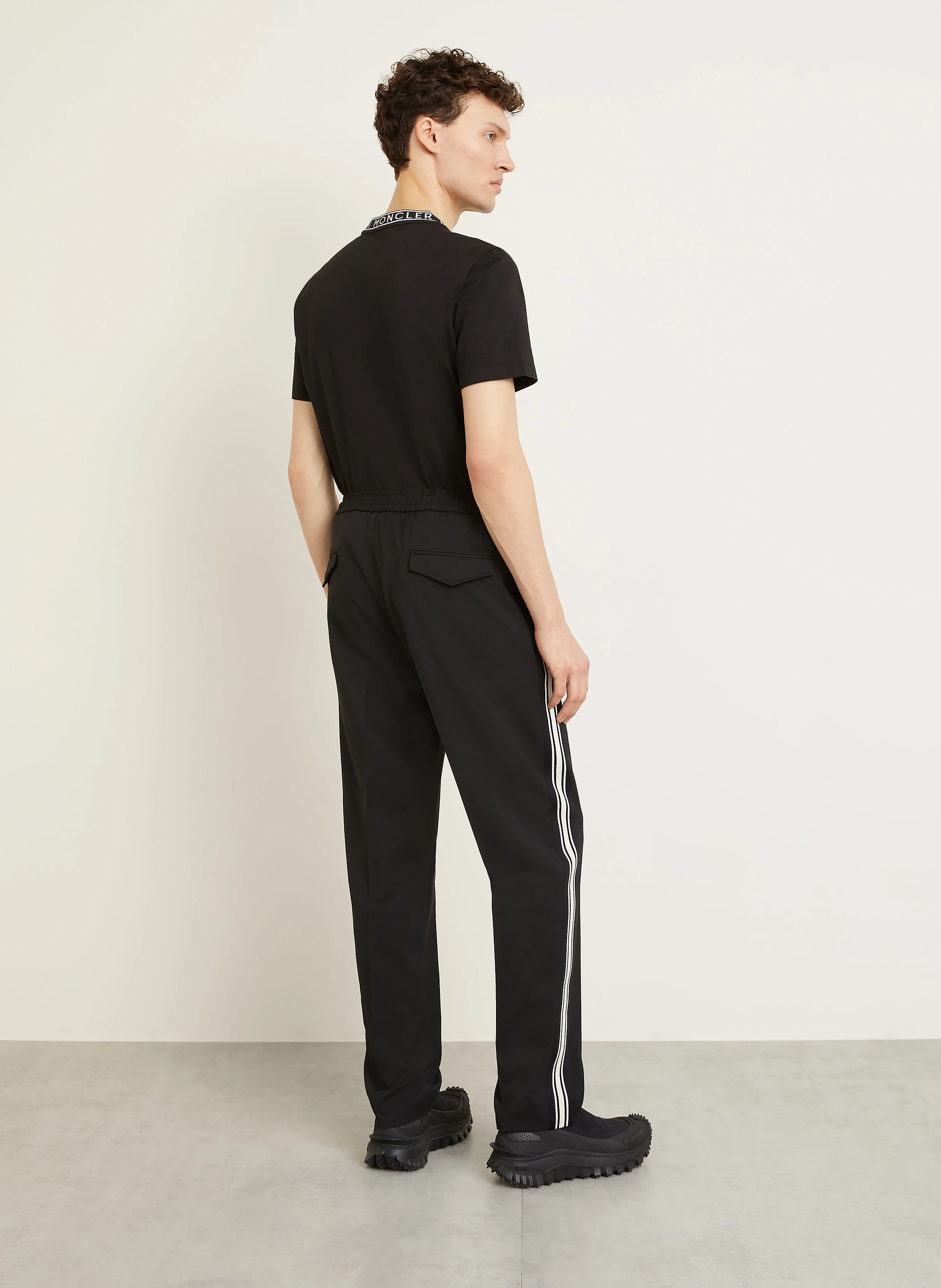 MONCLER Hose im Jogging-Stil mit Galonstreifen