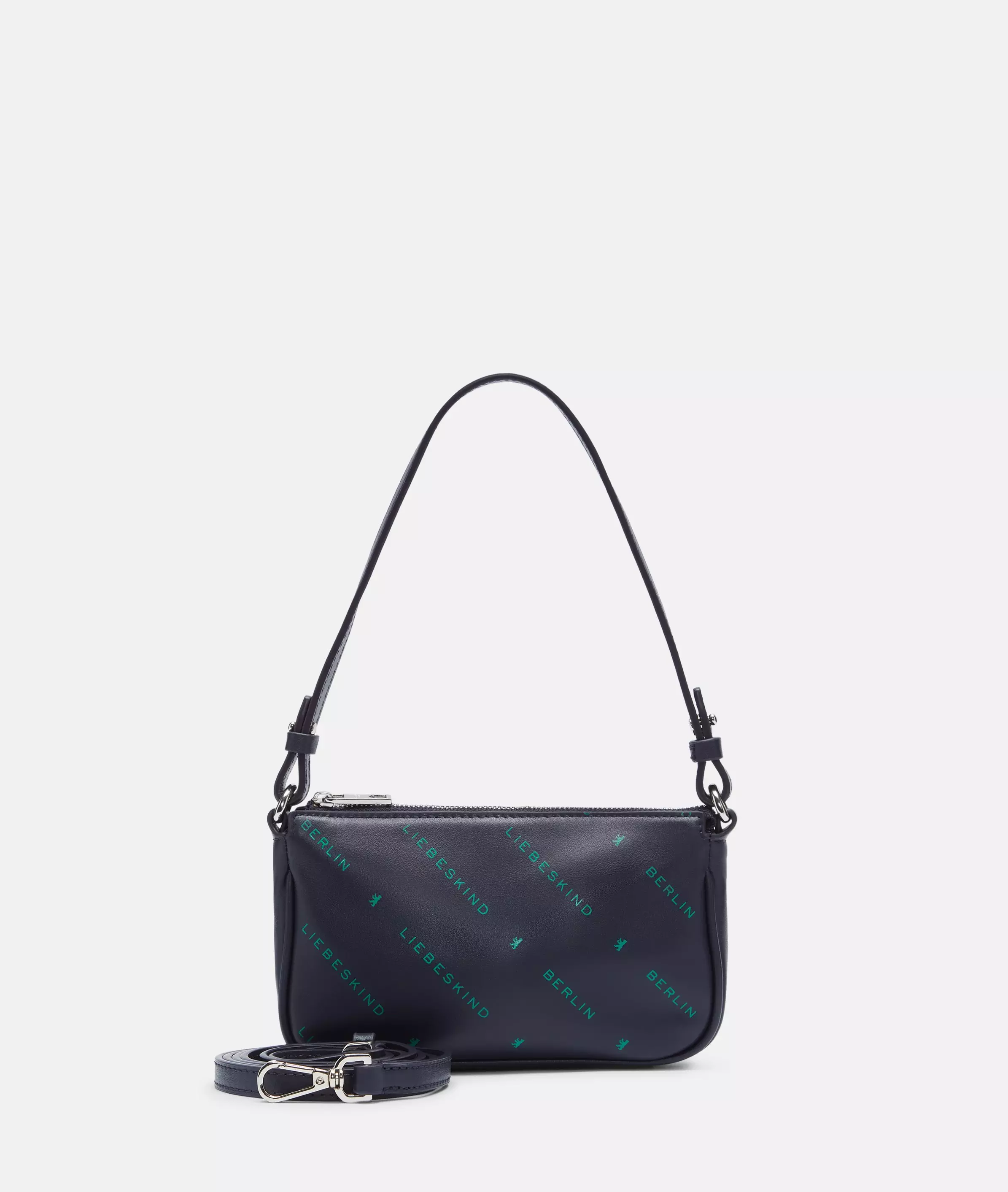 Monogram Crossbody XS Nappa leather shoulder bag with Liebeskind Berlin lettering