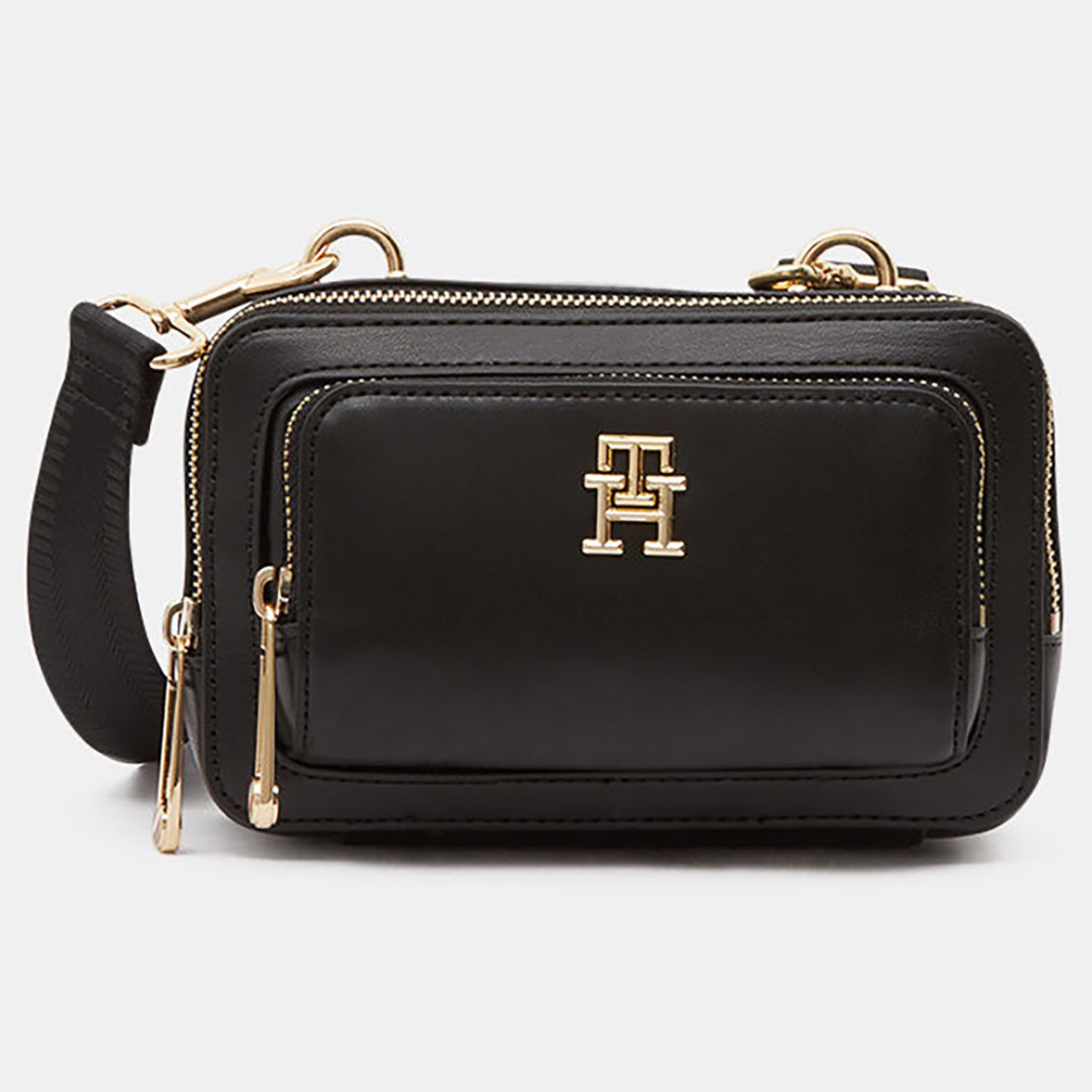 Tommy Hilfiger Sac bandoulière camera Iconic noir - 11x18,5x6 cm