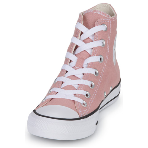 Converse - CHUCK TAYLOR ALL STAR SEASONAL COLOR HI - Rose / Noir / Blanc