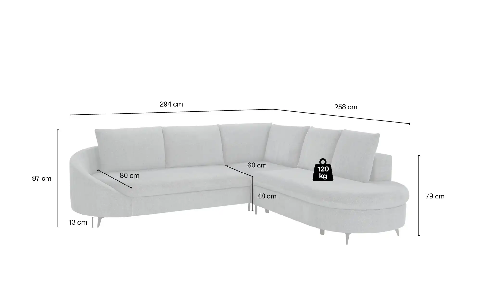 smart Ecksofa  Felicia