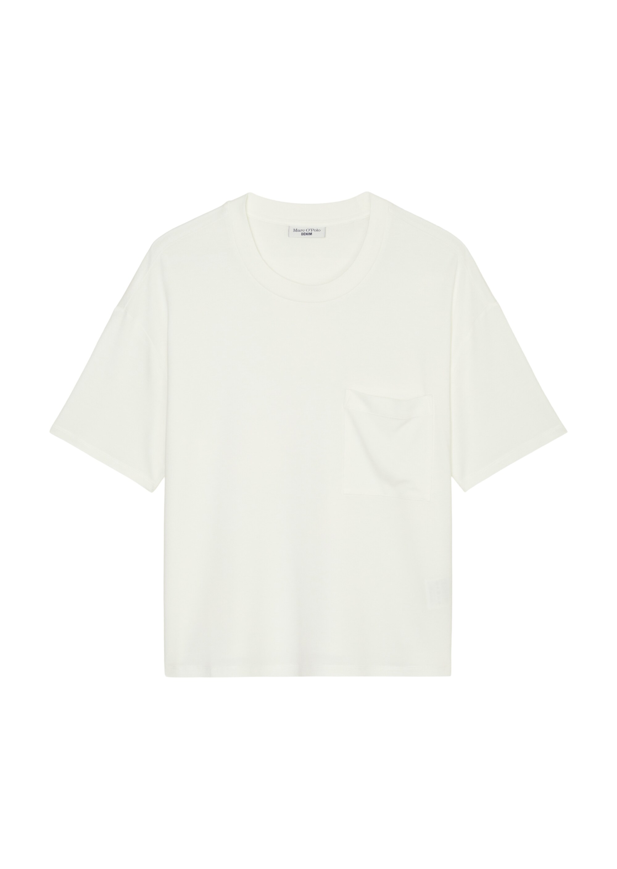 T-Shirt relaxedaus fließendem Viskose-Jersey