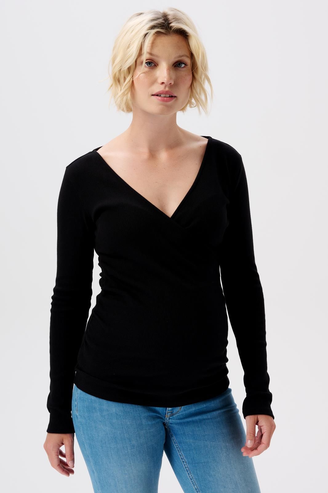 Noppies Maternity Voedingsshirt Sara - Black