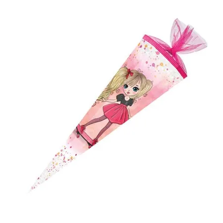 Nestler Feinkartonagen Schultüte / Zuckertüte / 85cm / eckig / 