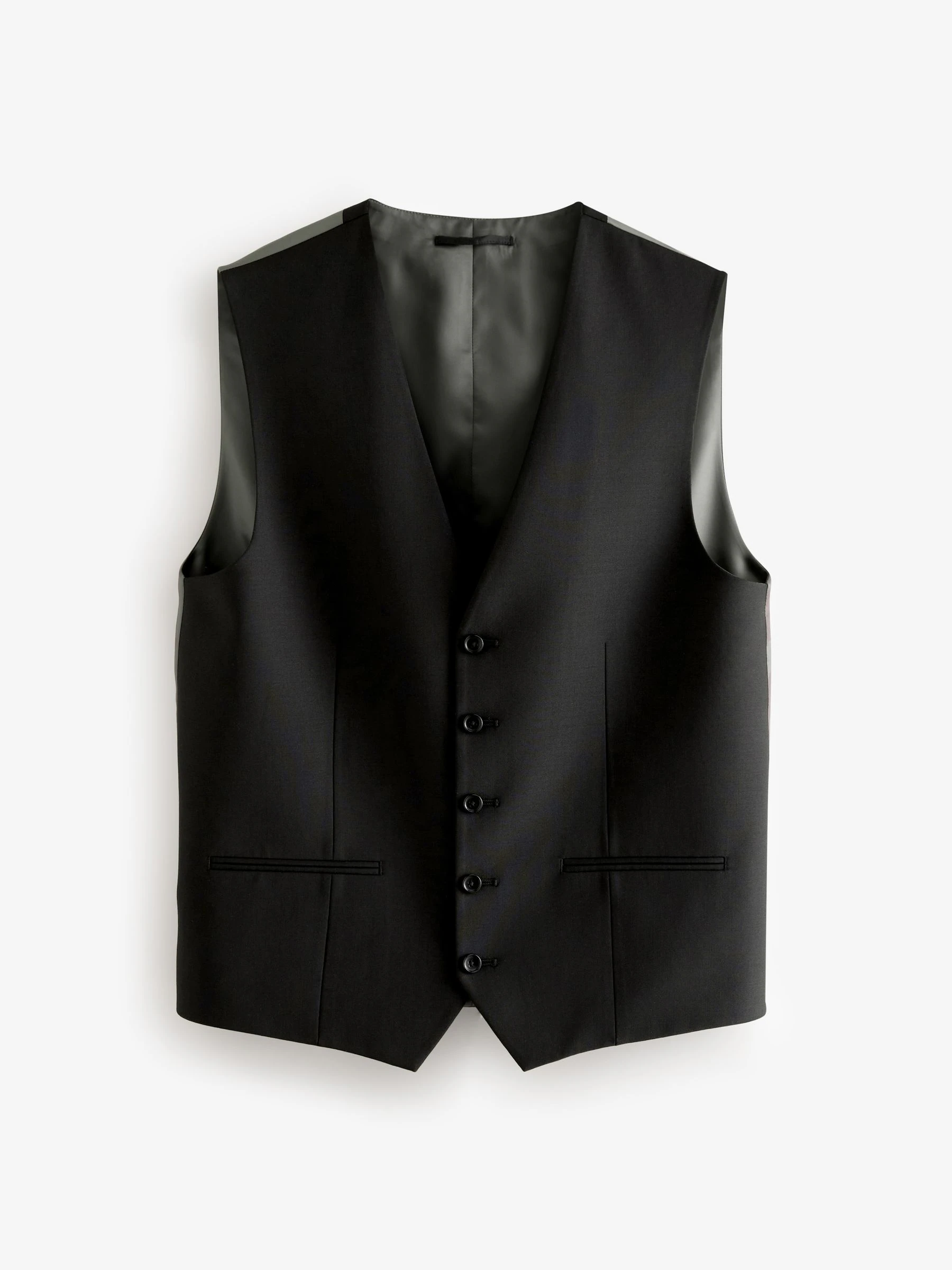 Zwart - Wollen Blend Motion Flex Pak gilet