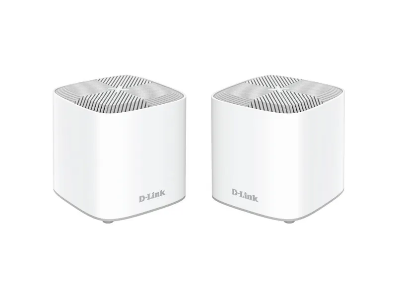 D-Link Covr Whole Home COVR-X1862 - Wi-Fi-system - (2 routere) - op til 420 kvm - mesh 1GbE - Wi-Fi 6 - Dual Band