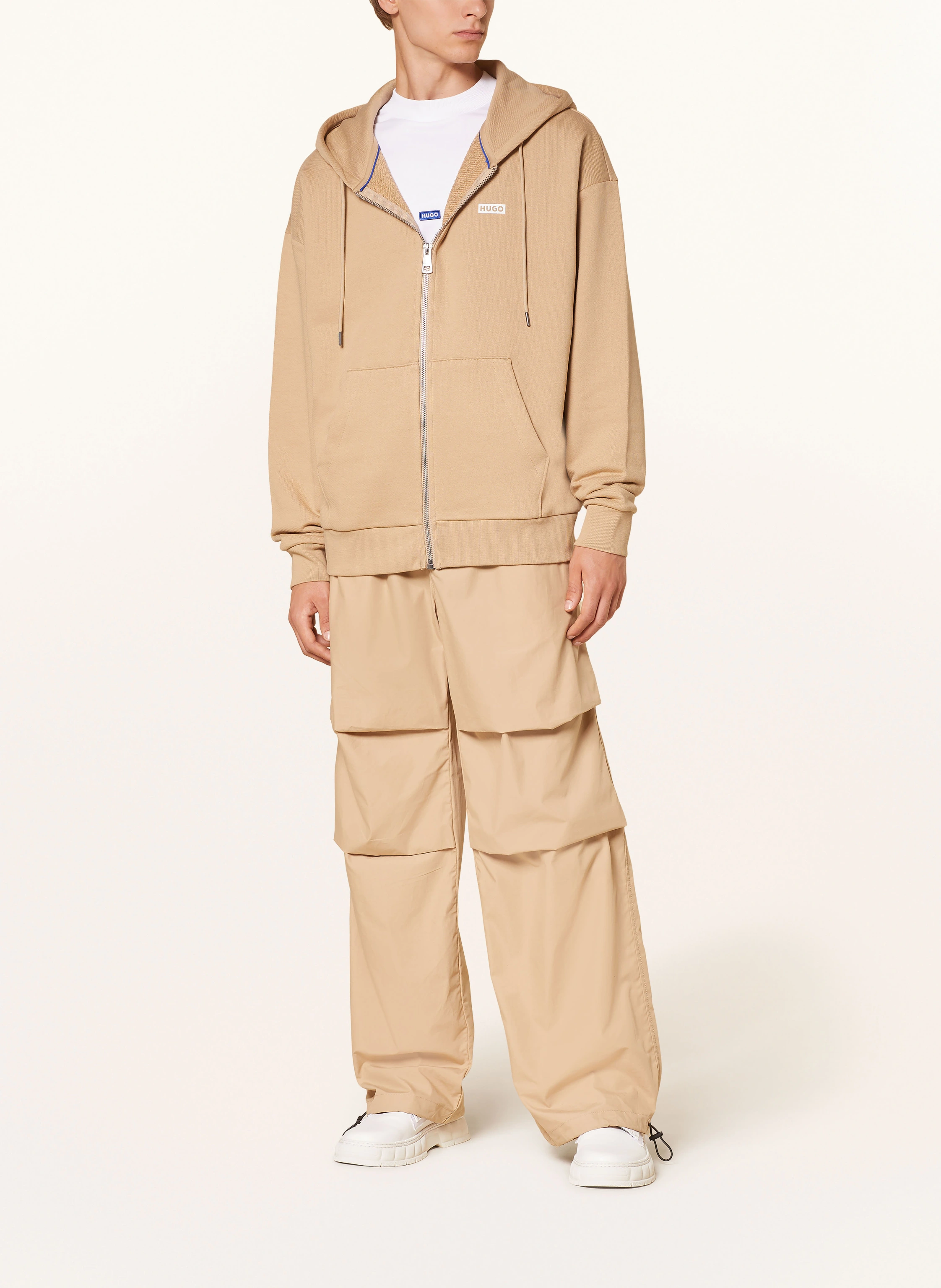 HUGO BLUE Oversized-Sweatjacke NARDIMEZ