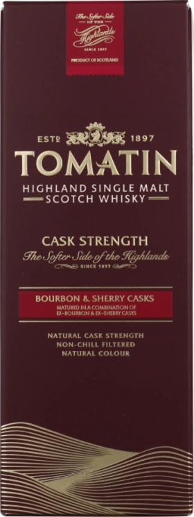 TOMATIN CASK STRENGTH 70CL