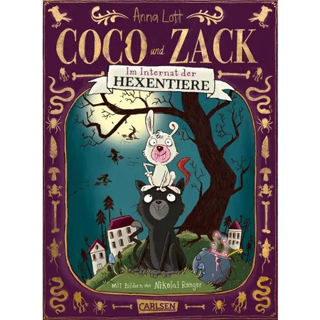 Carlsen Verlag Coco und Zack – Im Internat der Hexentiere