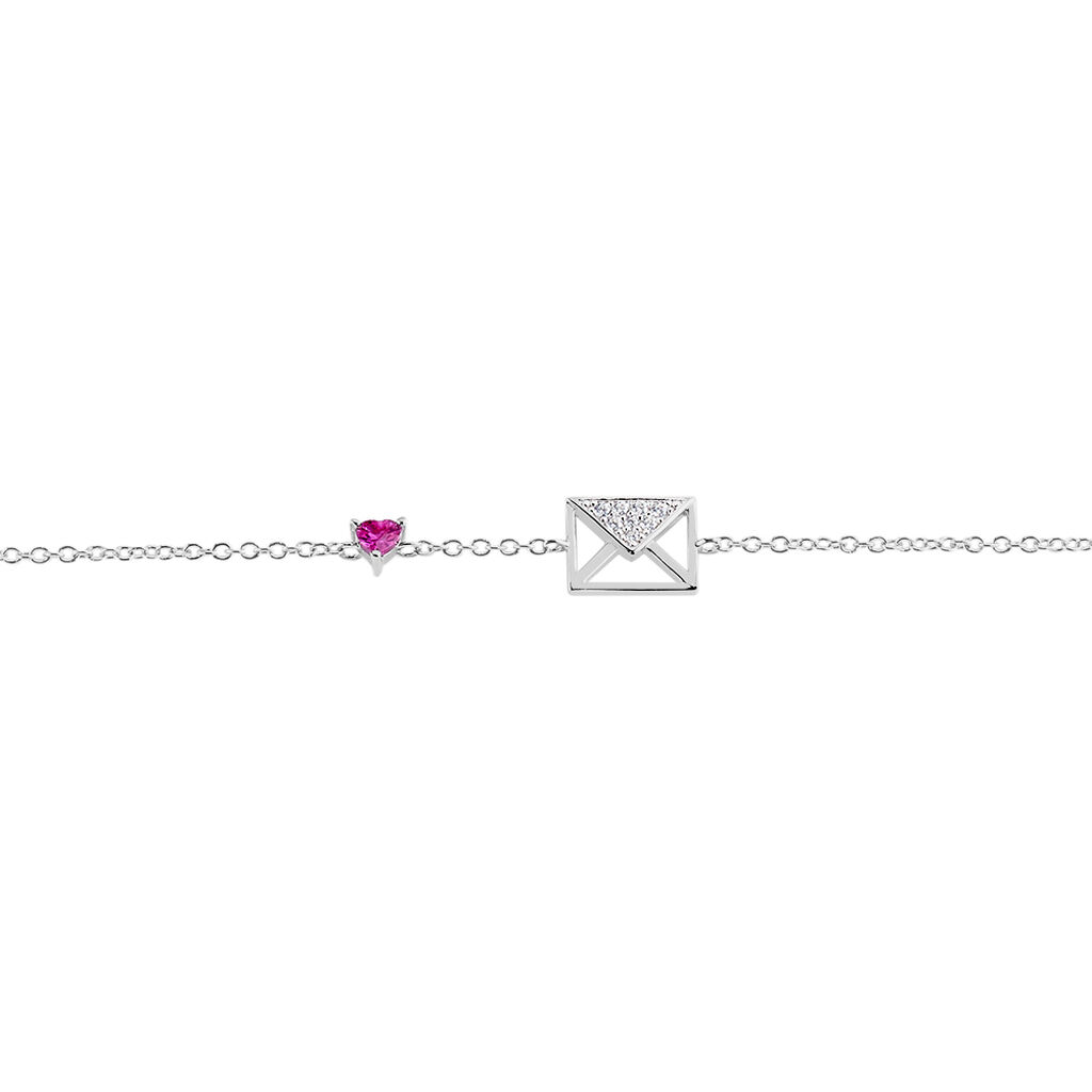Bracelet Argent Gurvana Oxydes De Zirconium
