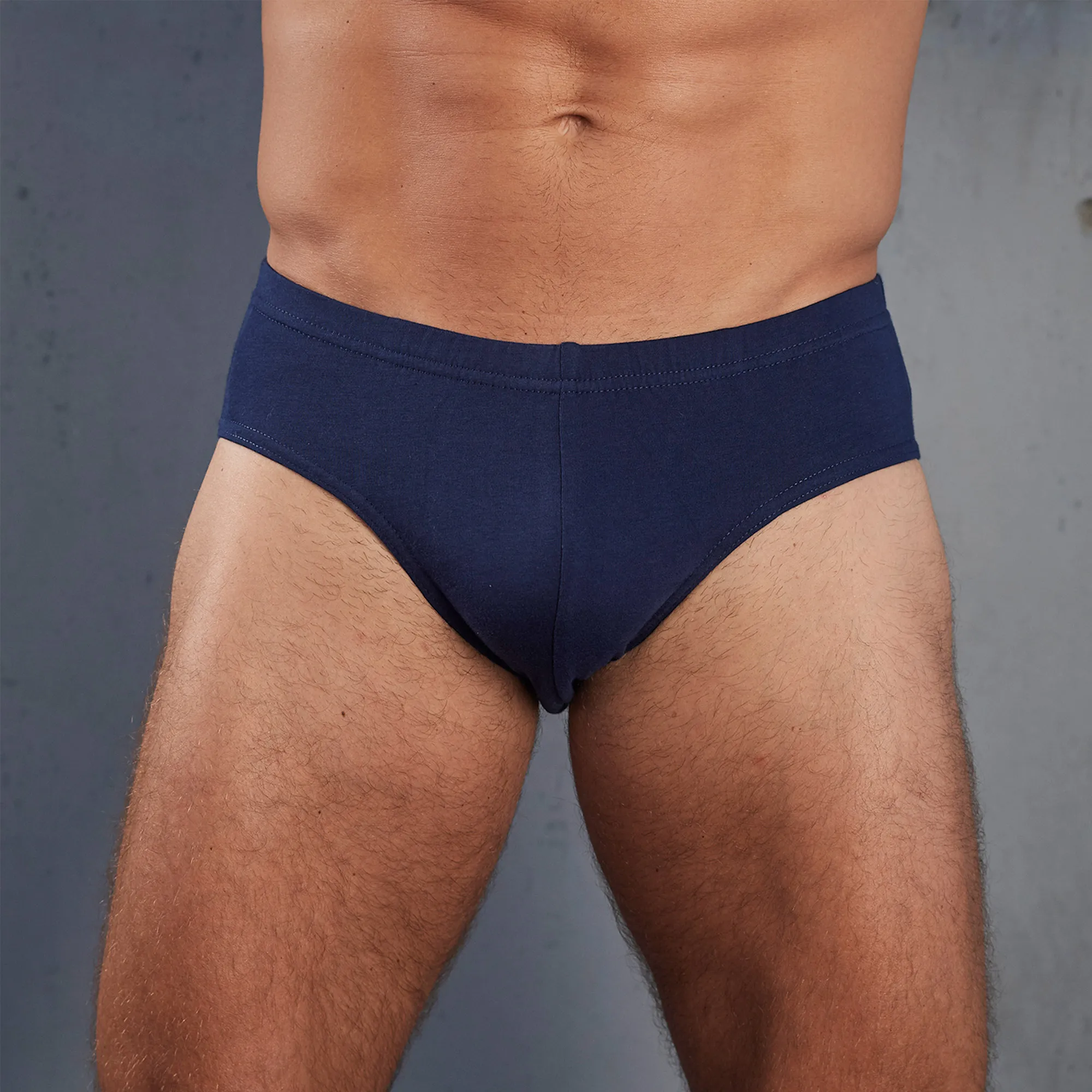 Herren-Slip mit elastischem Bund, 3er-Pack