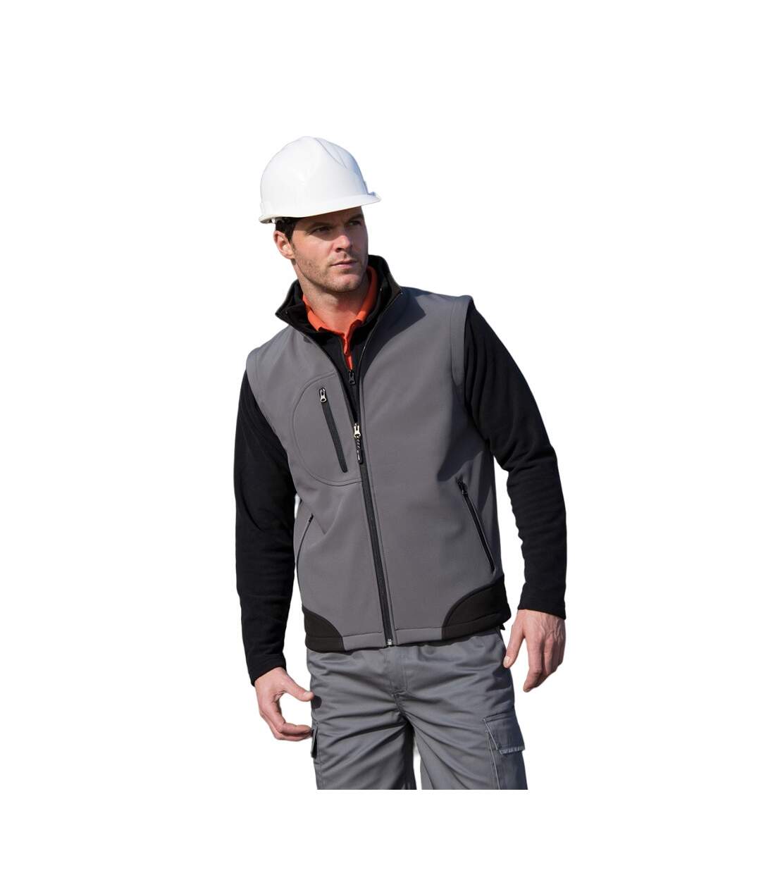 Result - Veste sans manches - Homme (Gris / Noir) - UTRW9131