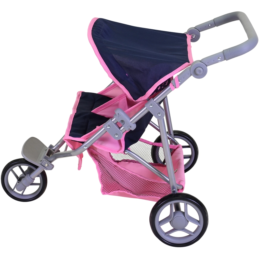 knorr toys® Zwillingspuppenwagen Duo - Magic Unicorn blau