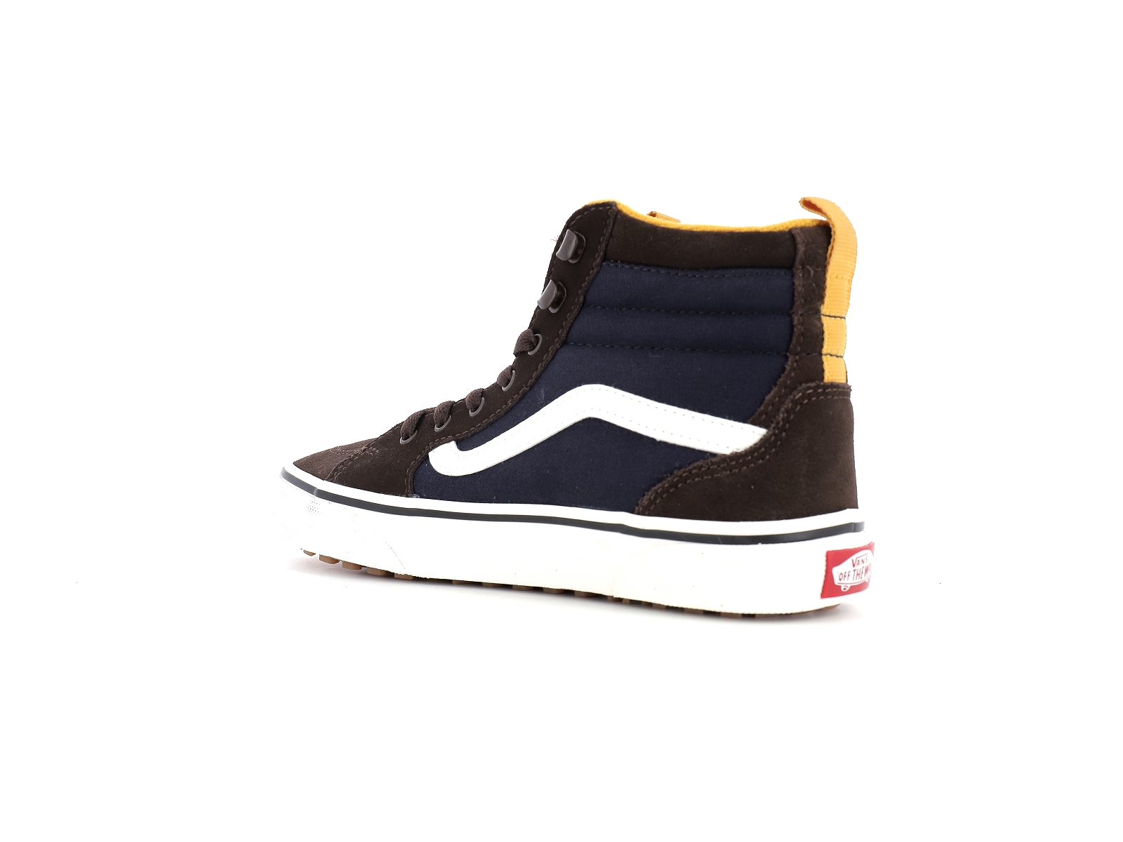 Vans-YT FILMORE HI VANS GUARD Matières combinées Marron Bleu