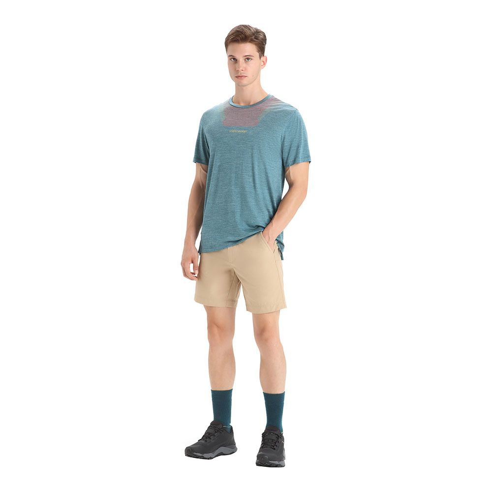 Icebreaker SPHERE II - Tee-shirt Homme green gloryhthr